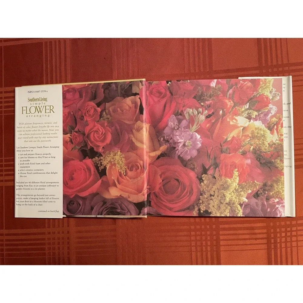 Southern Living Simple Flower Arranging - Hardcover, by Brooks Lauren -Pre-Owned